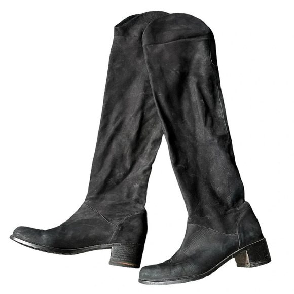 Stuart Weitzman Suede Over the Knee Boots, size 7 - Picture 1 of 9